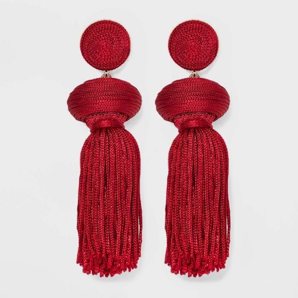 SUGARFIX by BaubleBar Tassel Statement Earrings